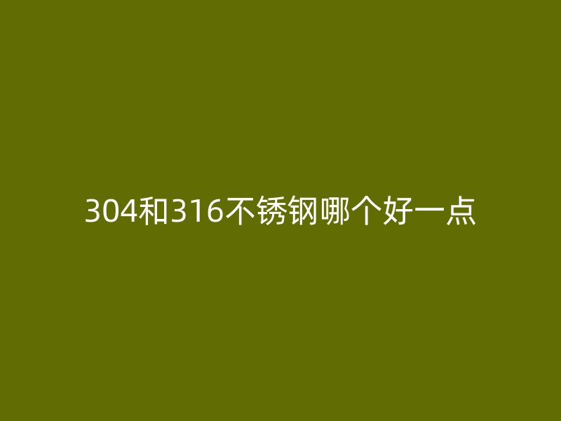 304和316荣耀足球官网哪个好一点